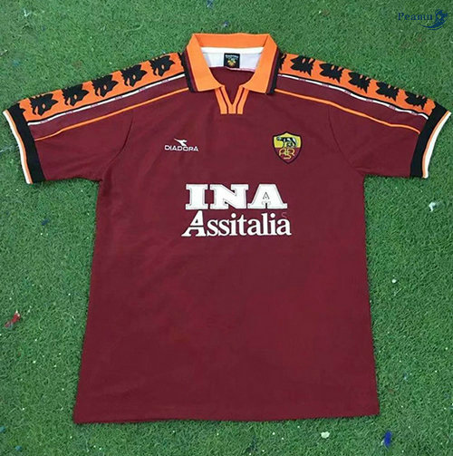 Peamu - Camisola Futebol Retro AS Roma Principal Equipamento 1998-99