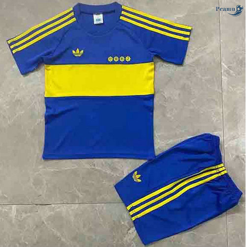 Peamu - Camisola Futebol Retro Boca Juniors Crianças 1981