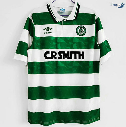 Peamu - Camisola Futebol Retro Celtic Principal Equipamento 1989-1991