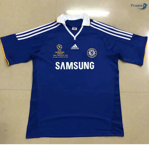 Peamu - Camisola Futebol Retro Chelsea Principal Equipamento champions League 2007-08