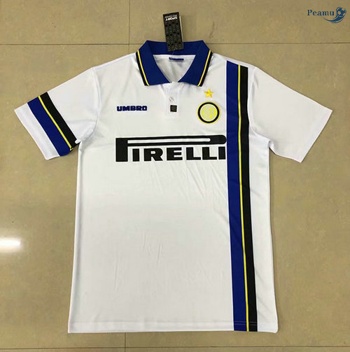 Peamu - Camisola Futebol Retro Inter Milan Alternativa Equipamento 1997-98