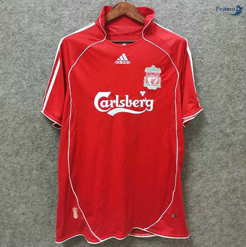 Peamu - Camisola Futebol Retro Liverpool Principal Equipamento 2006-08