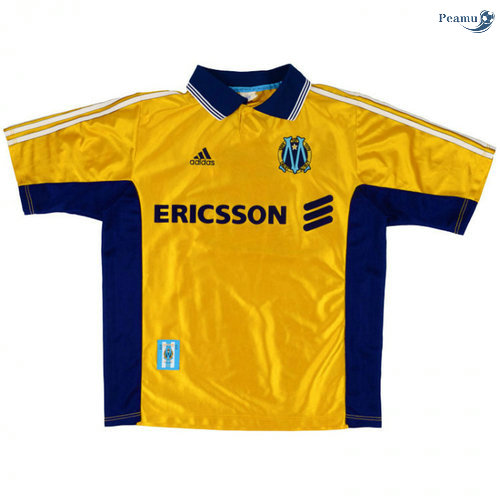 Peamu - Camisola Futebol Retro Marsella Terceiro Equipamento 1998-99