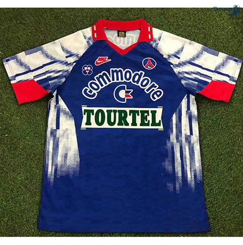 Peamu - Camisola Futebol Retro PSG Principal Equipamento 1992-93