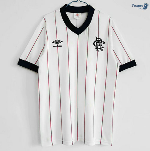 Peamu - Camisola Futebol Retro Rangers Alternativa Equipamento 1982-83