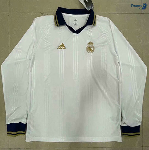 Peamu - Camisola Futebol Retro Real Madrid Manche Longue training