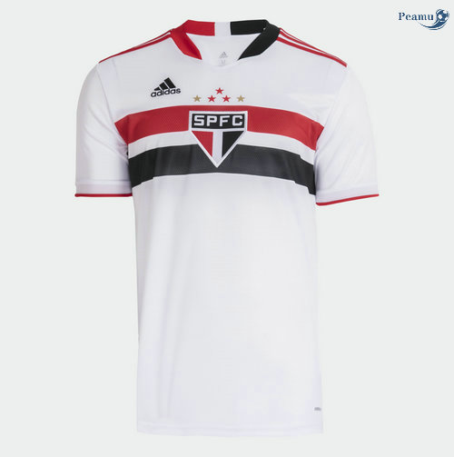 Peamu - Camisola Futebol Sao Paulo Principal Equipamento 2021-2022