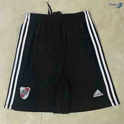 Peamu - Camisola Futebol Calcoes de foot River plate Preto 2021-2022