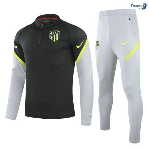 Peamu - Fato de Treino Champions League Atletico Madrid Preto 2021-2022