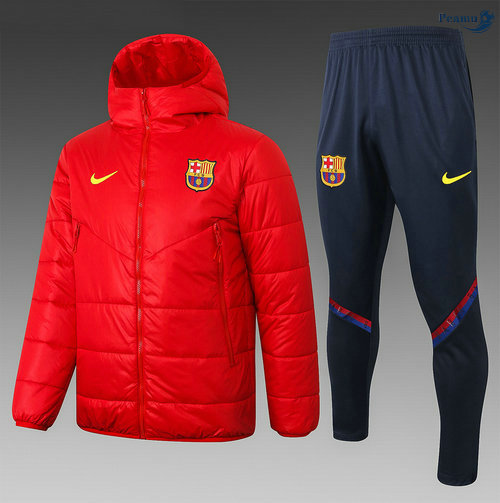 Peamu - Doudoune Barcelona Vermelho 2020-2021