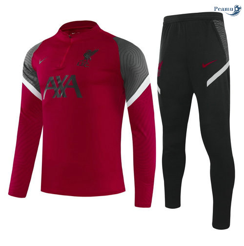 Peamu - Fato de Treino Liverpool Vermelho champions league 2020-2021