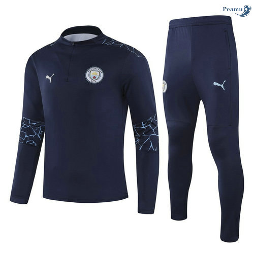 Peamu - Fato de Treino Manchester City Azul Marinho 2021-2022