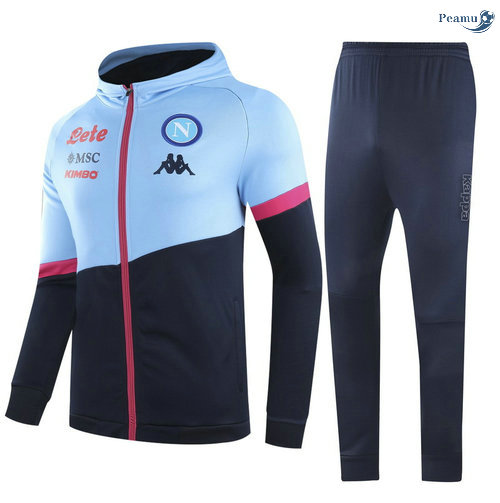 Peamu - Sweat de Fato de Treino Naples Azul Marinho 2021-2022