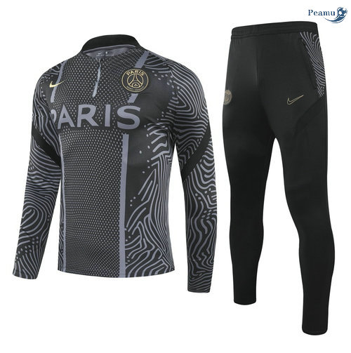 Peamu - Fato de Treino PSG Preto Édition commémorative 2020-2021
