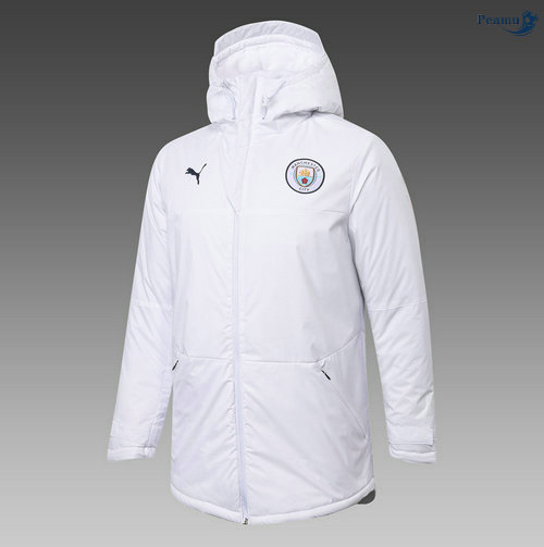 Peamu - Doudoune Manchester City Branco 2020-2021