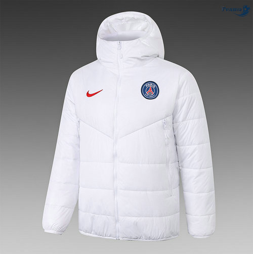 Peamu - Doudoune PSG Branco 2020-2021
