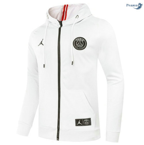 Peamu - Sweat à capuche Jordan PSG 2021-2022