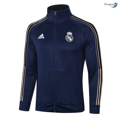 Peamu - Jaqueta Real Madrid Azul Marinho Gola alta 2020-2021