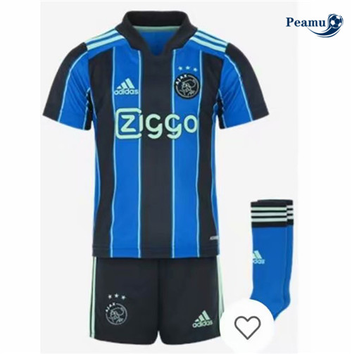 Camisola Futebol AFC Ajax Crianças Alternativa Equipamento 2021-2022