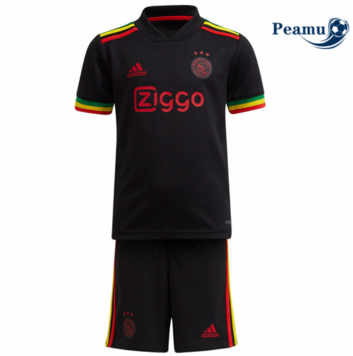 Camisola Futebol AFC Ajax Crianças Terceiro Equipamento 2021-2022