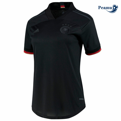 Camisola Futebol Alemanha Mulher Preto 2021-2022