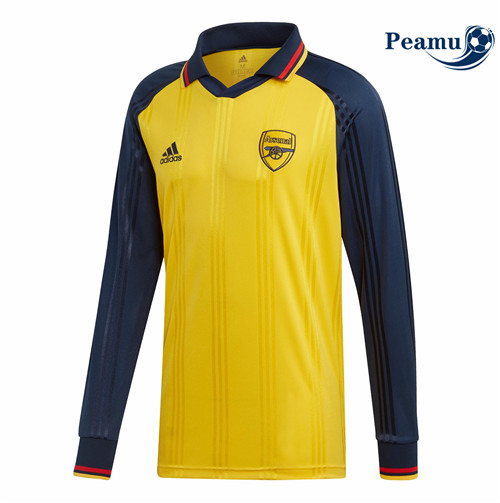 Camisola Futebol Arsenal Amarelo Manche Longue 2021-2022