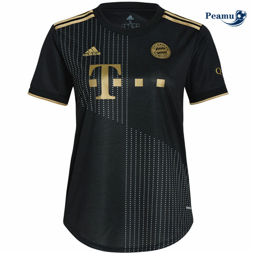 Camisola Futebol Bayern de Munique Mulher Alternativa Equipamento 2021-2022