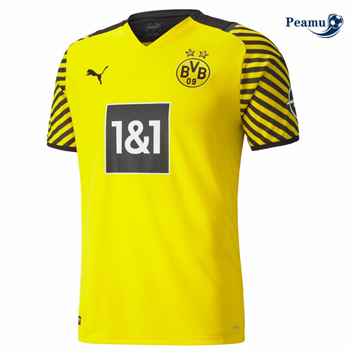 Camisola Futebol Borussia Dortmund Principal Equipamento 2021-2022
