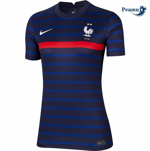 Camisola Futebol França Mulher Principal Equipamento 2021-2022