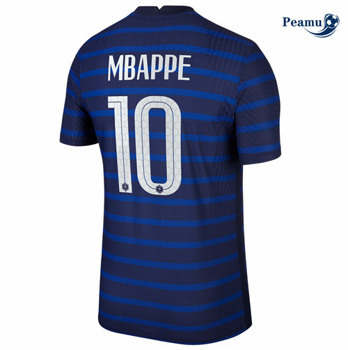 Camisola Futebol França Principal Equipamento Mbappe 10 Euro 2020