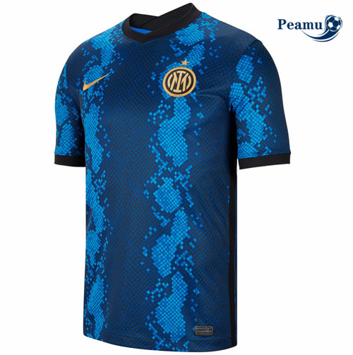 Camisola Futebol Inter Milan Principal Equipamento 2021-2022