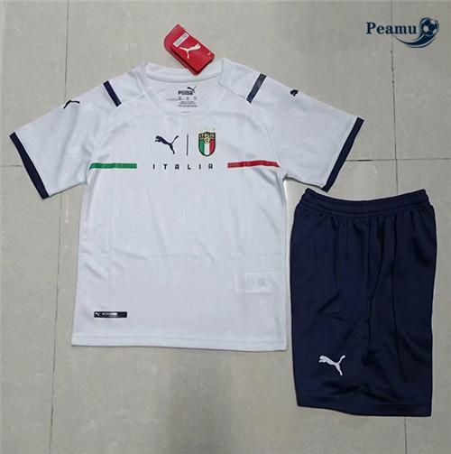 Camisola Futebol Italia Crianças Alternativa Equipamento 2021-2022