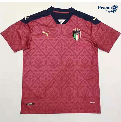 Camisola Futebol Italia Vermelho 2021-2022