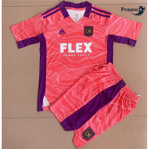 Camisola Futebol Los Angeles FC Crianças plum Vermelho 2021-2022