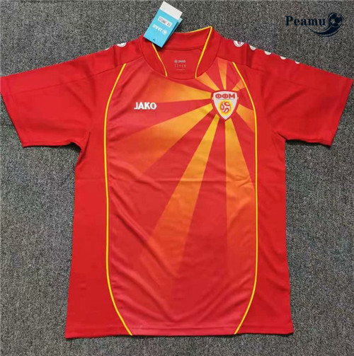 Camisola Futebol Macédoine Principal Equipamento 2021-2022
