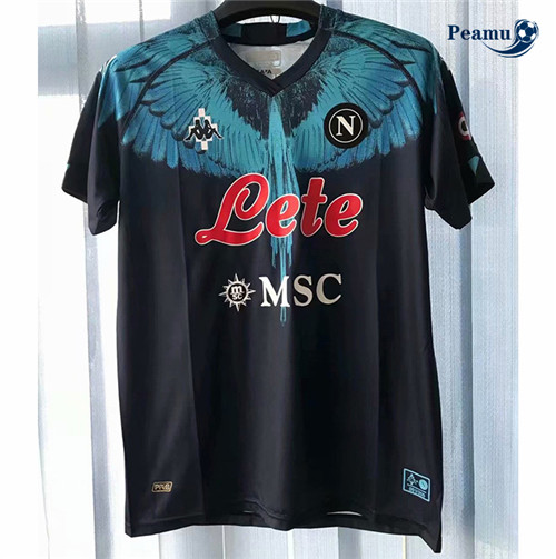 Camisola Futebol Naples joint edition Preto 2021-2022