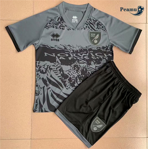 Camisola Futebol Norwich City Crianças Special Edition Gardien De But 2021-2022