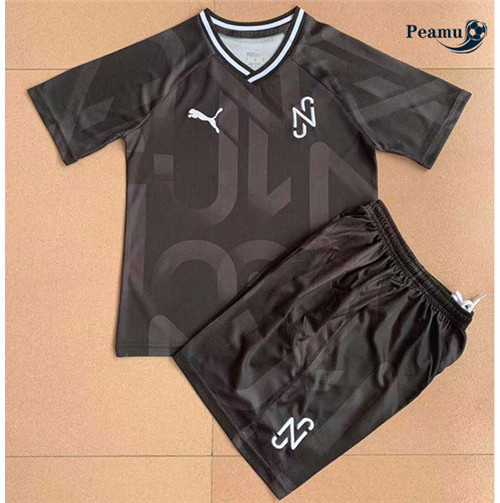 Camisola Futebol Neymar joint Crianças Cinza edition 2021-2022