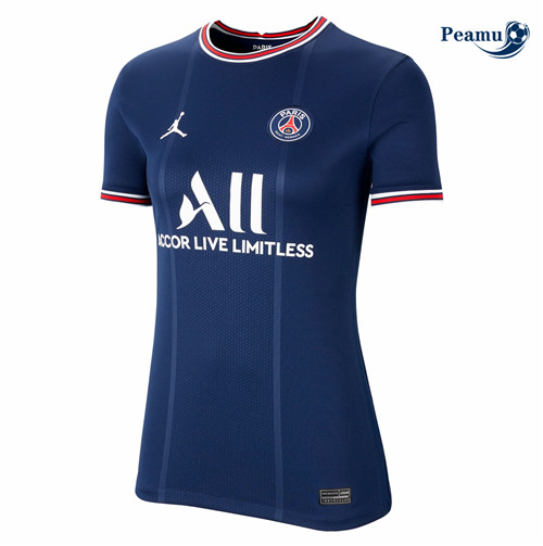 Camisola Futebol PSG Mulher Principal Equipamento 2021-2022