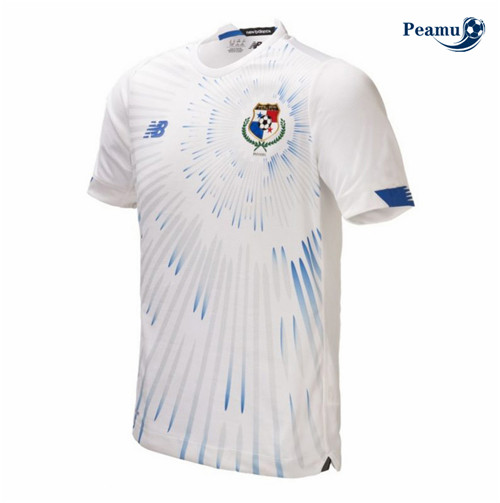 Camisola Futebol Panama Alternativa Equipamento Branco 2021-2022