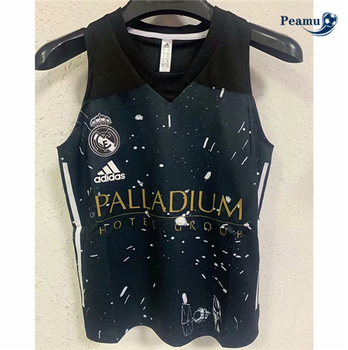 Camisola Futebol Real Madrid vest commemorative Preto 2021-2022