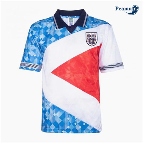 Camisola Futebol Retro Inglaterra Principal Equipamento 1990