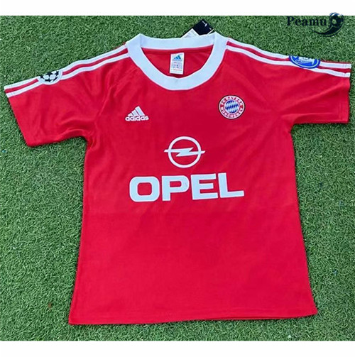 Camisola Futebol Retro Bayern de Munique UEFA Champions League 2001