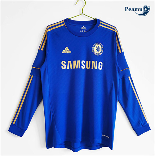 Camisola Futebol Retro Chelsea Principal Equipamento Manche Longue 2012-13