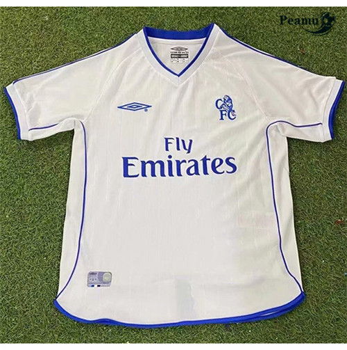 Camisola Futebol Retro Chelsea Alternativa Equipamento 2001-03