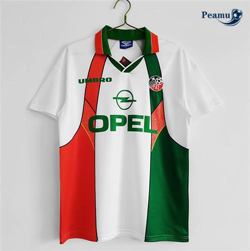 Camisola Futebol Retro Irlanda Alternativa Equipamento 1994-96