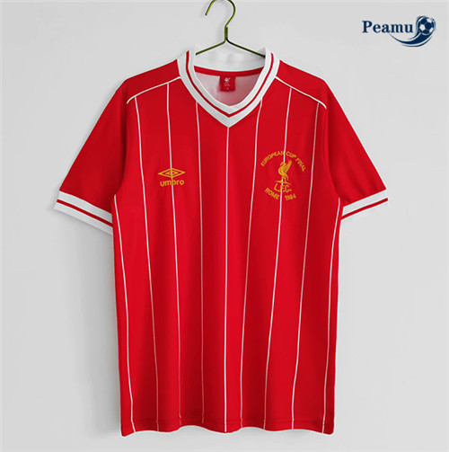 Camisola Futebol Retro Liverpool Principal Equipamento Champions League 1981-84