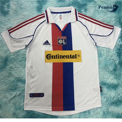 Camisola Futebol Retro Lyon Terceiro Equipamento 2000-01