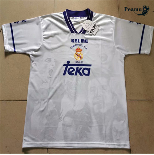 Camisola Futebol Retro Real Madrid Champions League 1996-97