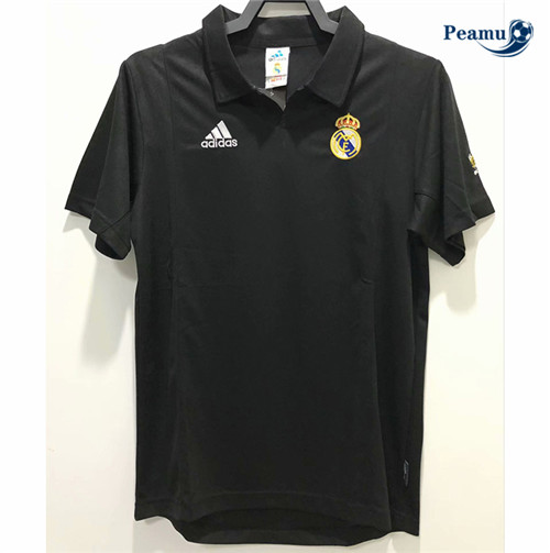 Camisola Futebol Retro Real Madrid Alternativa Equipamento Champions League 2002-2003